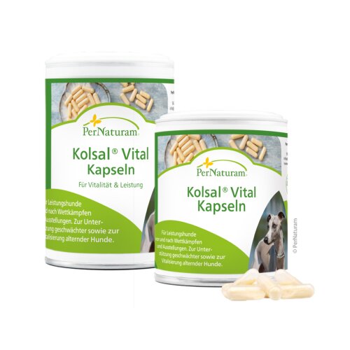 Kolsal-Vital-Kapseln für Hunde - PerNaturam